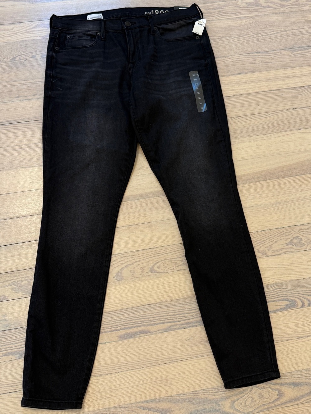 GAP 1969 Women's Black Legging Skinny Jeans Size 31 NEW